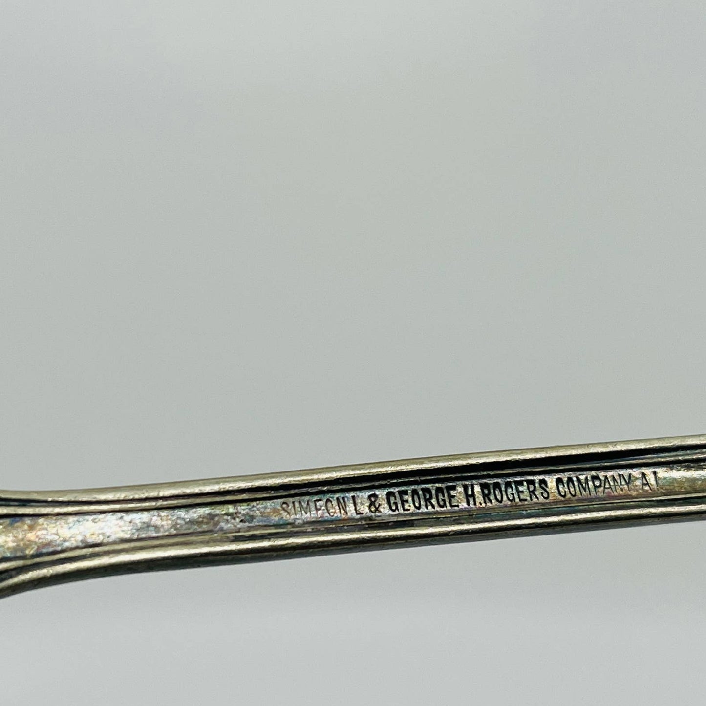 Art Nouveau Simeon L & George H. Rogers Company Silver Plate Ladle SB7-17