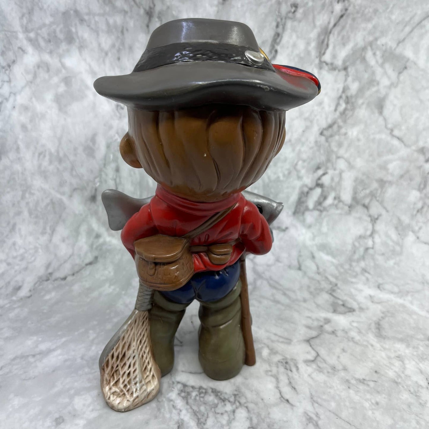 1970s Blue Ribbon Trout Smiley Fly Fisherman Fishing Atlantic Mold TA9