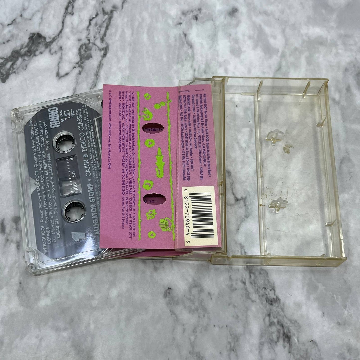 Alligator Stomp: Cajun & Zydeco Classics Cassette Tape TD9-58