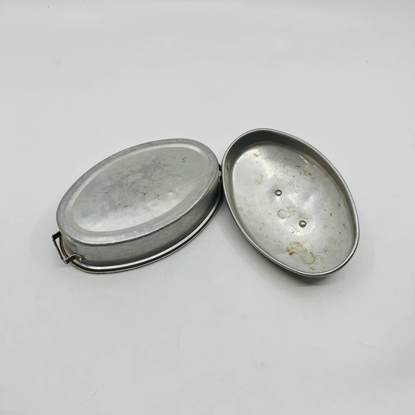 Vintage Toy Kitchen Tin Roasting Pan With Lid 6.5” TB6