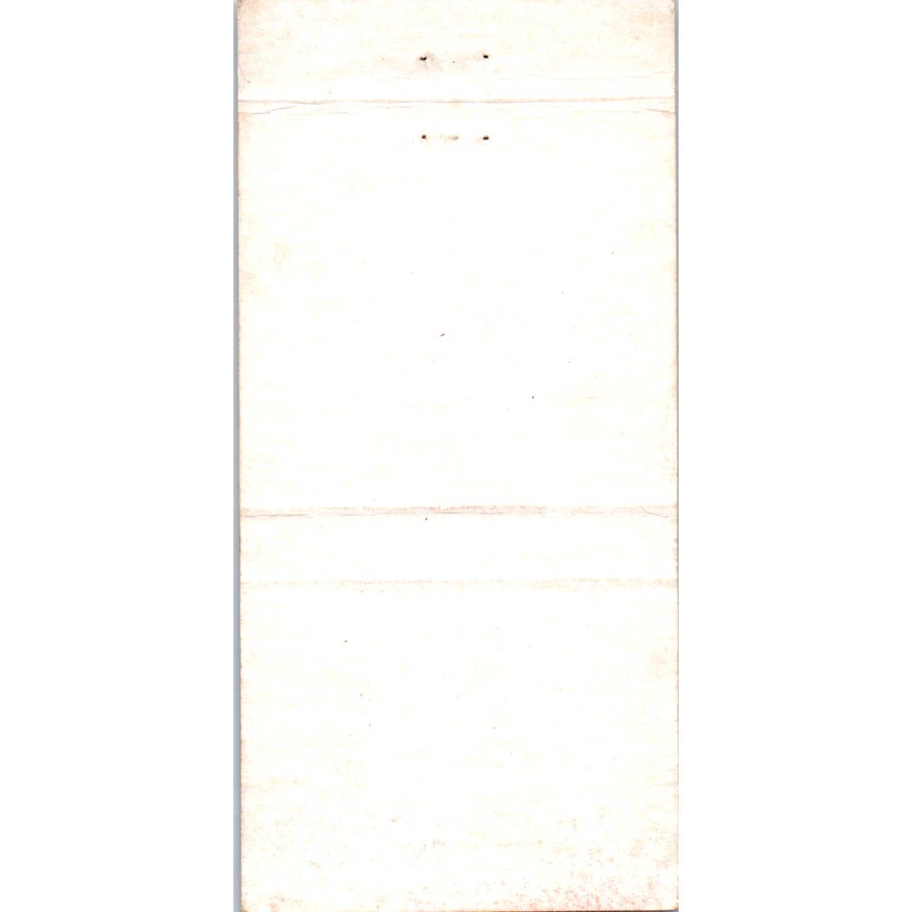 Morton’s Surf Club Restaurant 56th And Outer Drive Advertising Matchbook SA1-M10