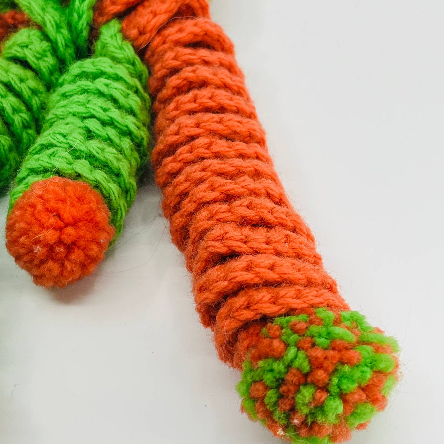 1960s Retro Kitsch Handmade Crocheted Clown Doll Toy Plastic Face 10” TB7