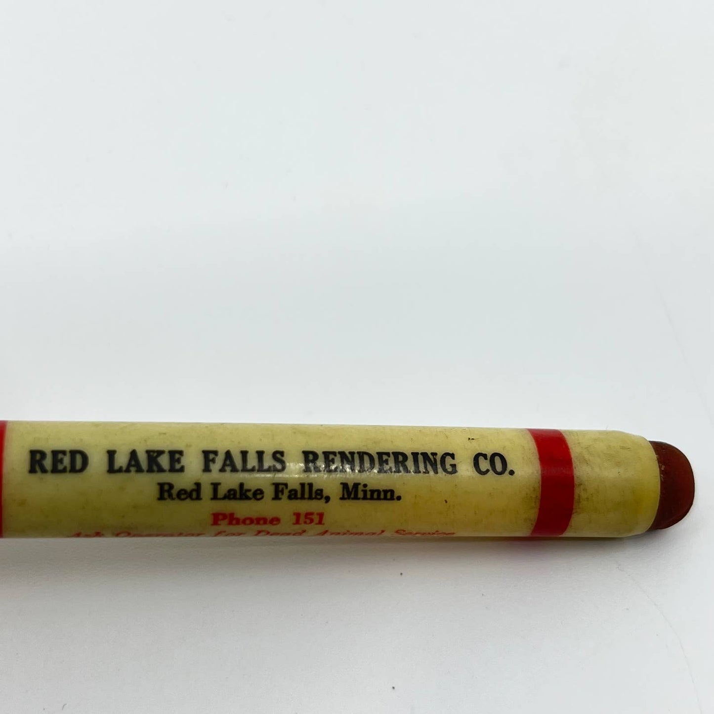 Bullet Pencil Red Lake Falls Rendering MN “Get Rid of Dead Animals” SC3