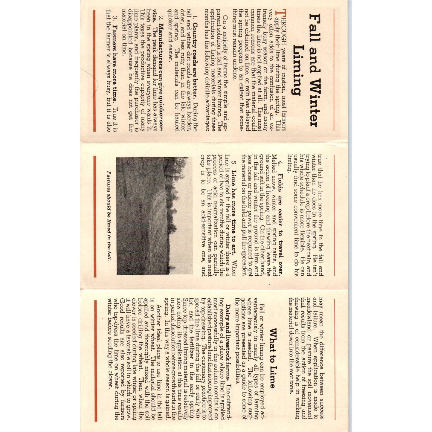 Vintage Info Brochure Fall and Winter Liming Hints for the Home SE5