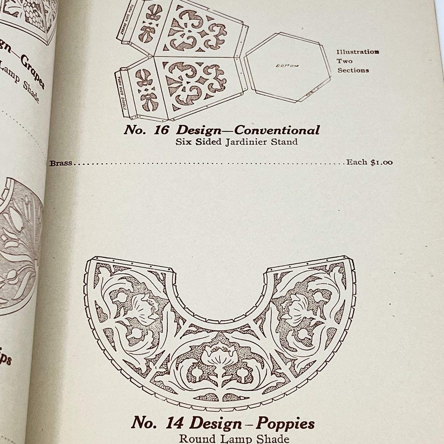 1905 How To Use Art Brass For Making… Catalog Geo W. Davis Rochester NY TF7