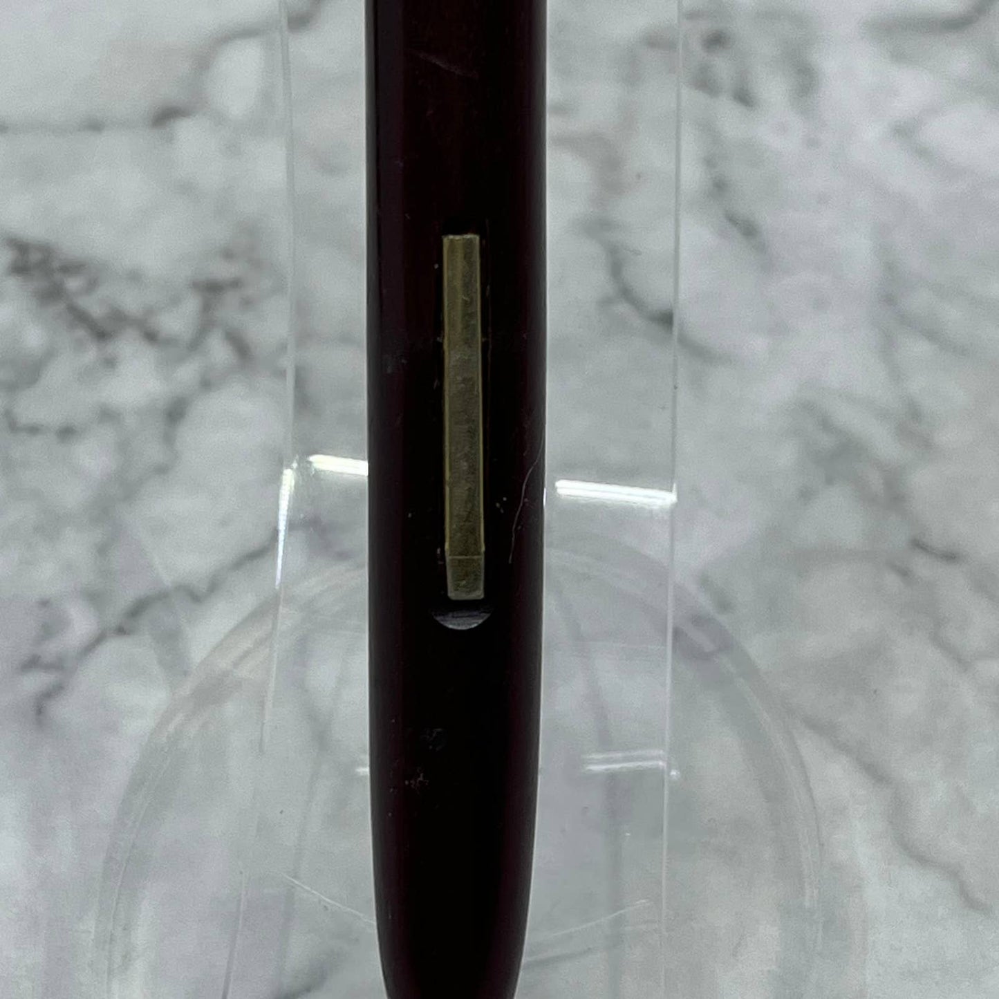 Vintage WearEver Lever Fill Fountain Pen Gold & Burgundy USA SE6