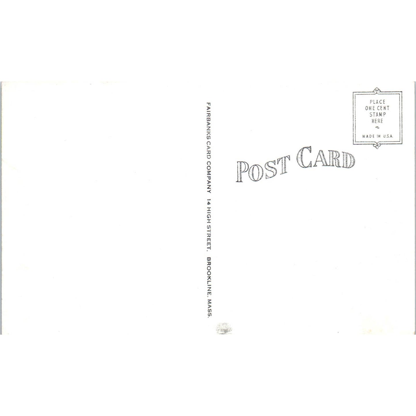 Vintage Postcard Sheffield Observer, Sheffield PA TD8-P2