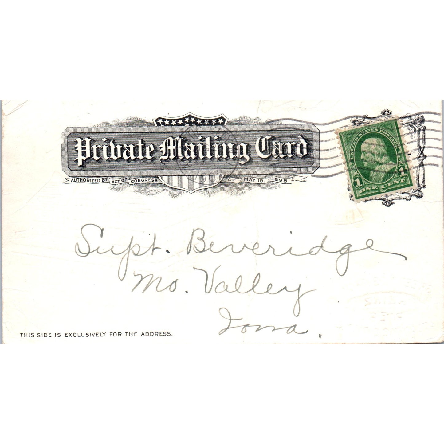 1902 Heinz Pier Atlantic City New Jersey Original Postcard P1-14