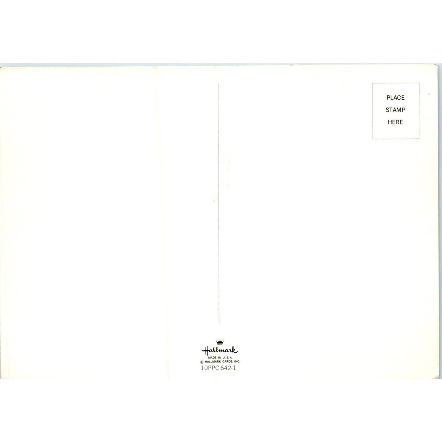 1969 Hallmark Carousel Mechanical Toys Continental Original Postcard TK1-P18