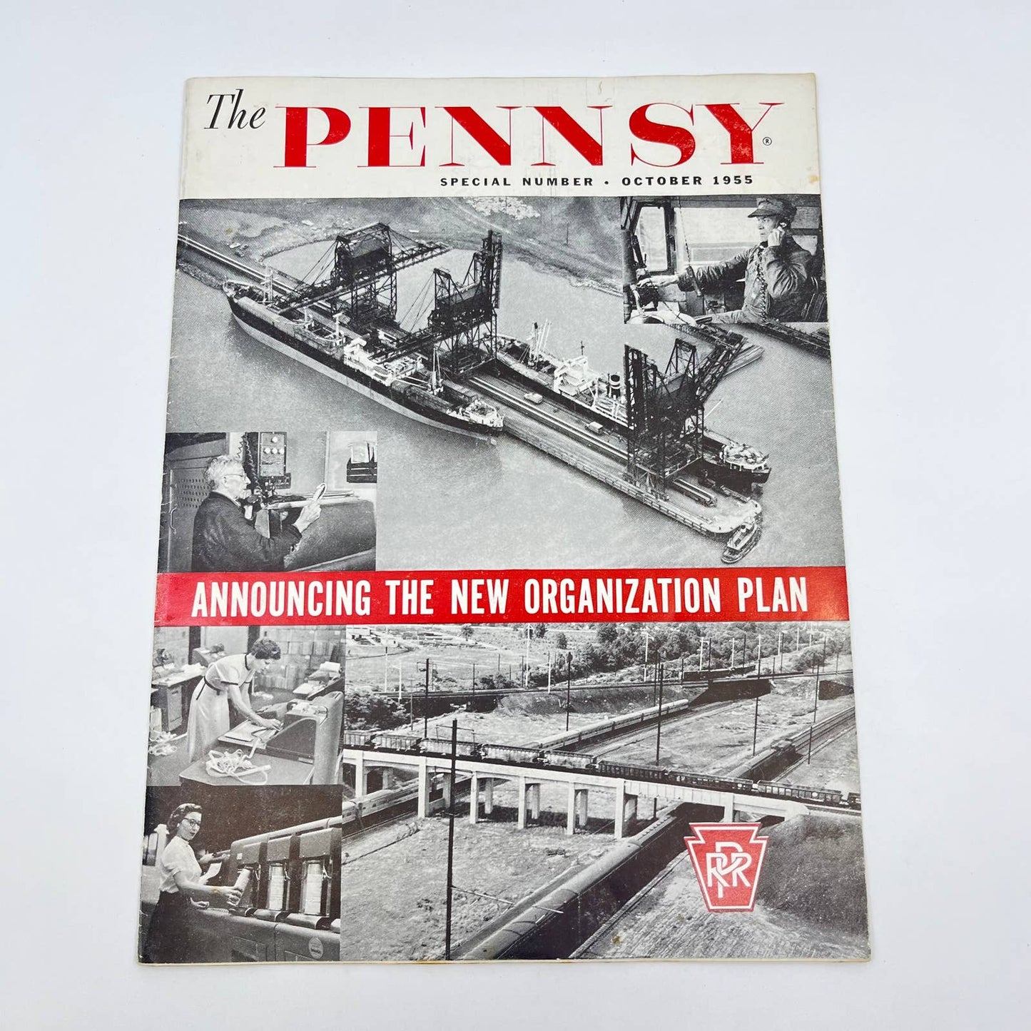 Pennsy Employee Magazine - 1955 Oct Special Pennsylvania Railroad RR TC6