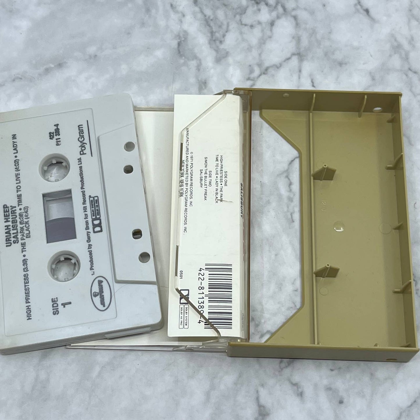 Uriah Heap Salisbury Lady In Black High Priestess Cassette Tape TF6-24