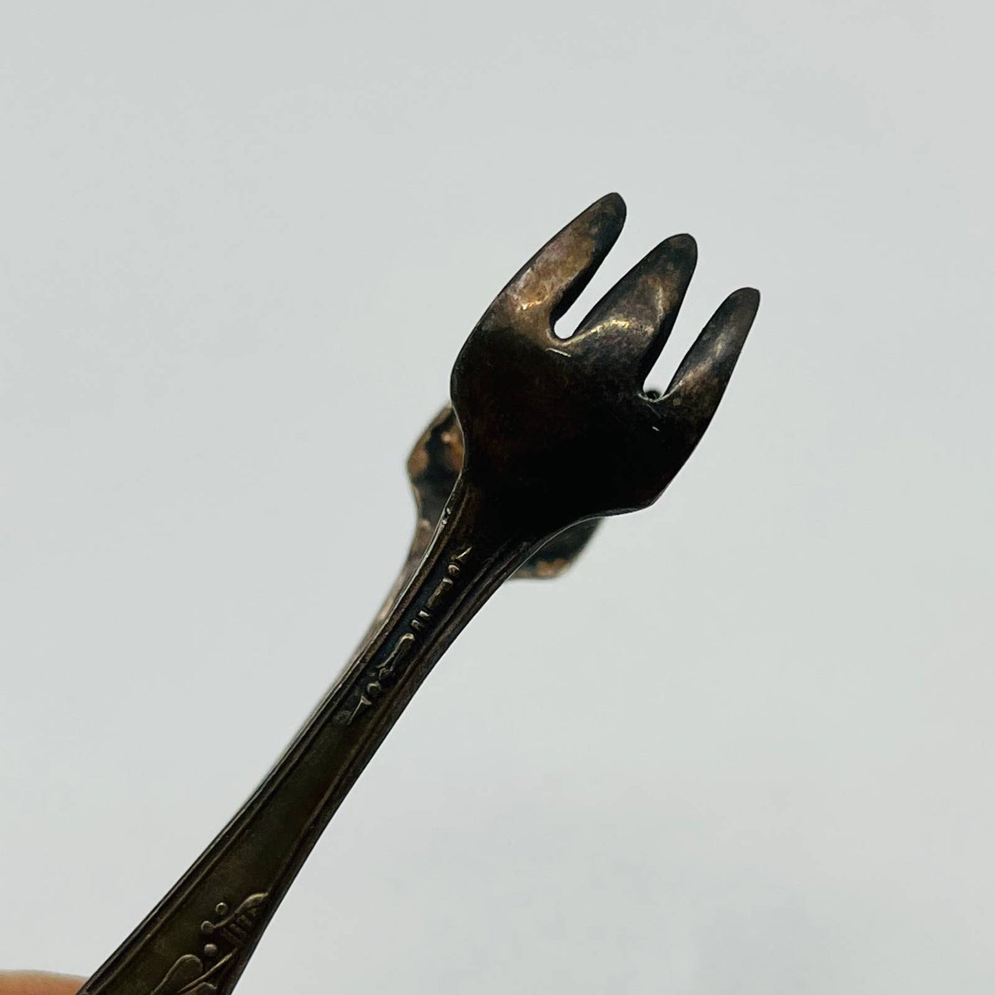 Antique Silver Plate Sugar Tongs SB7