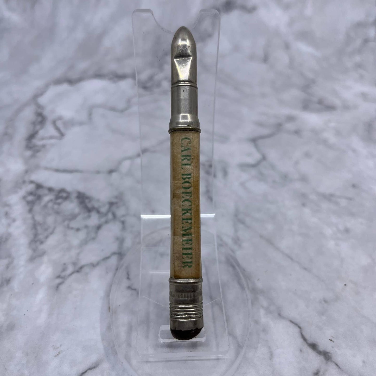 Vintage Bullet Pencil Carl Boeckemeier OK Used Cars Chevrolet Dumont IA SE6-1
