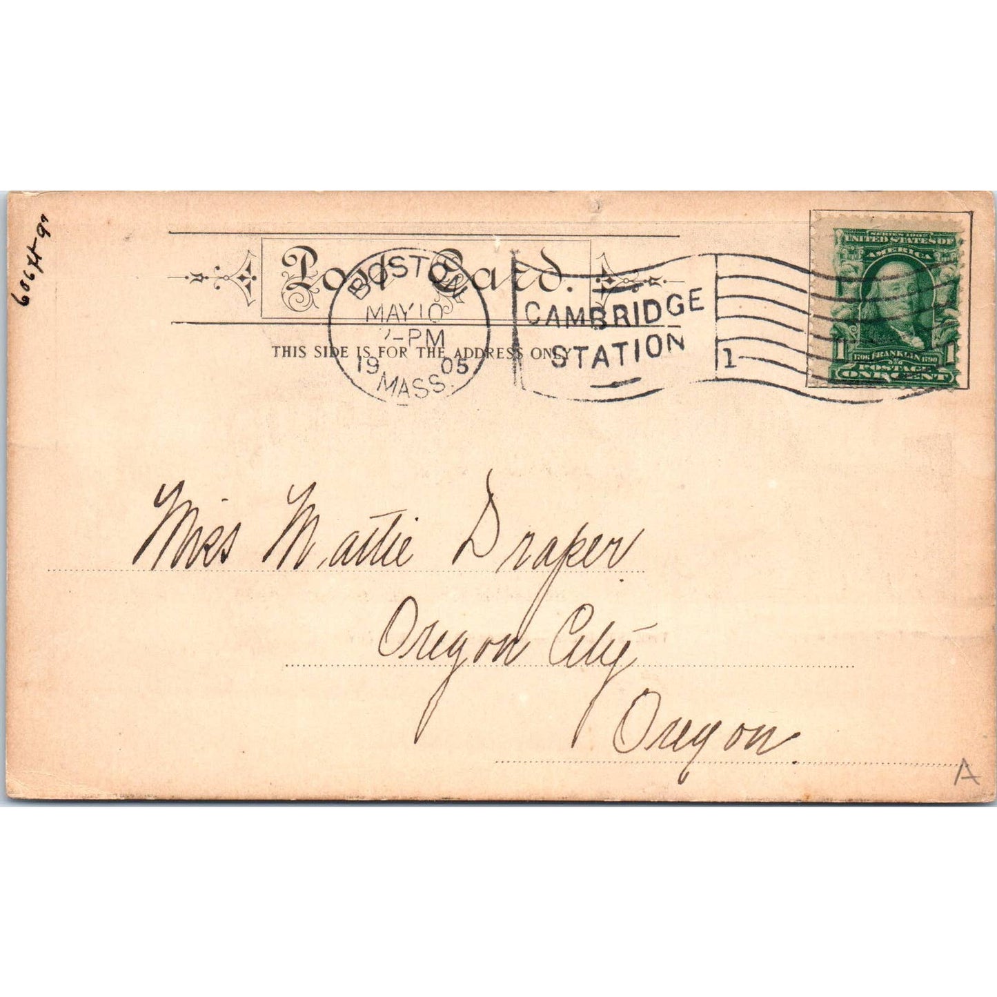 Harvard University Stadium 1905 - Original Postcard TJ9-P1