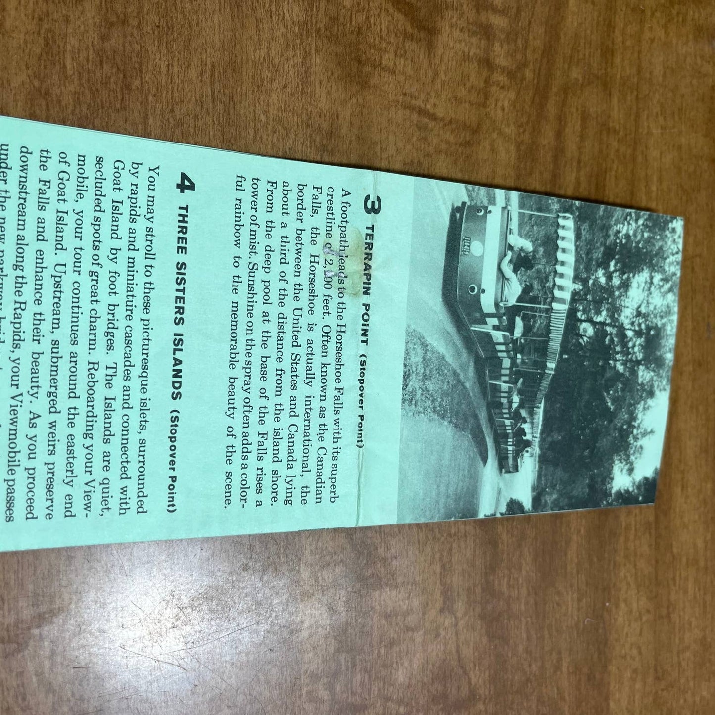 Vintage 1960s Niagara Falls New York Niagara Viewmobile Brochure A7