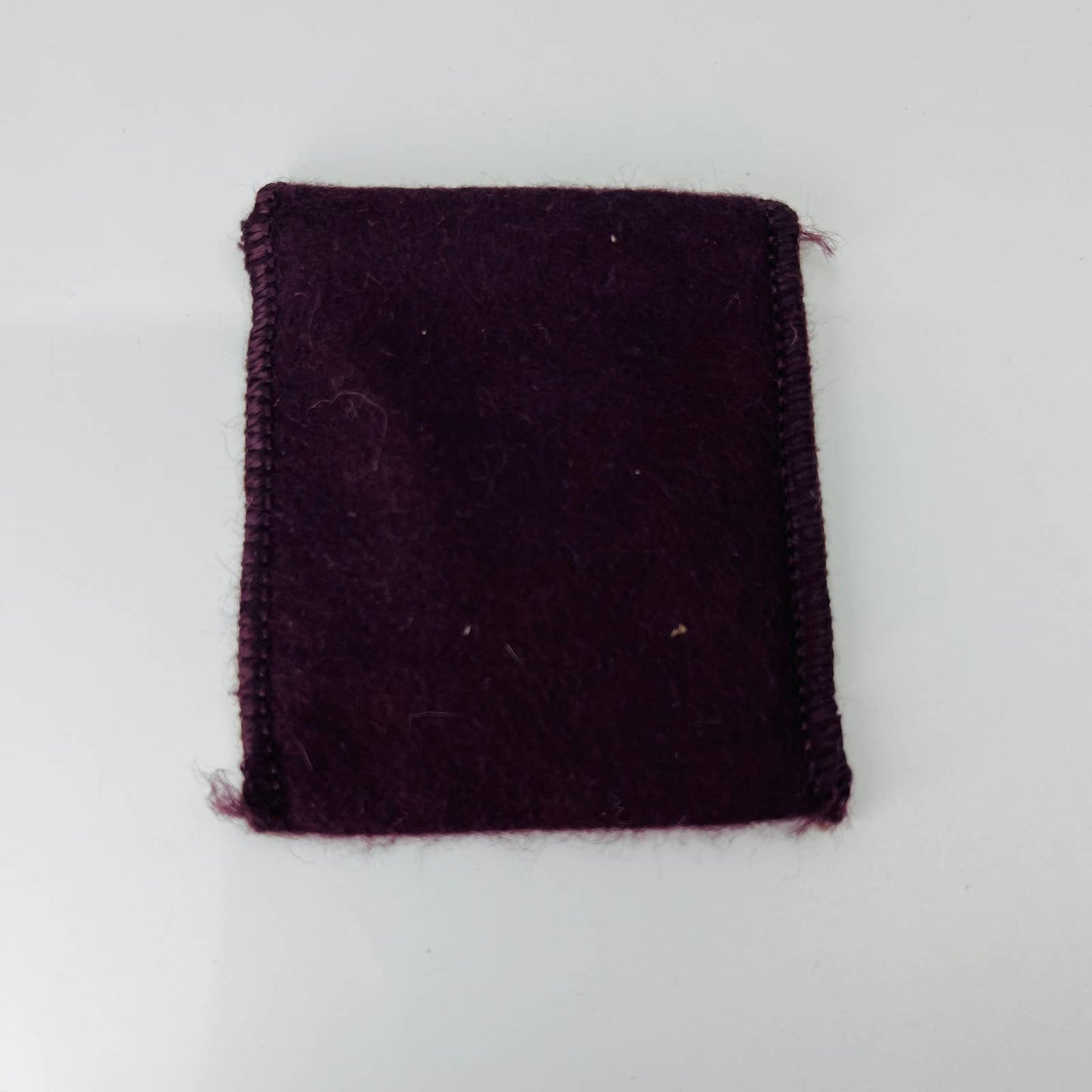 Vintage Maroon Felt RONSON Table Lighter Pouch 2.25 x 2.5” SB3