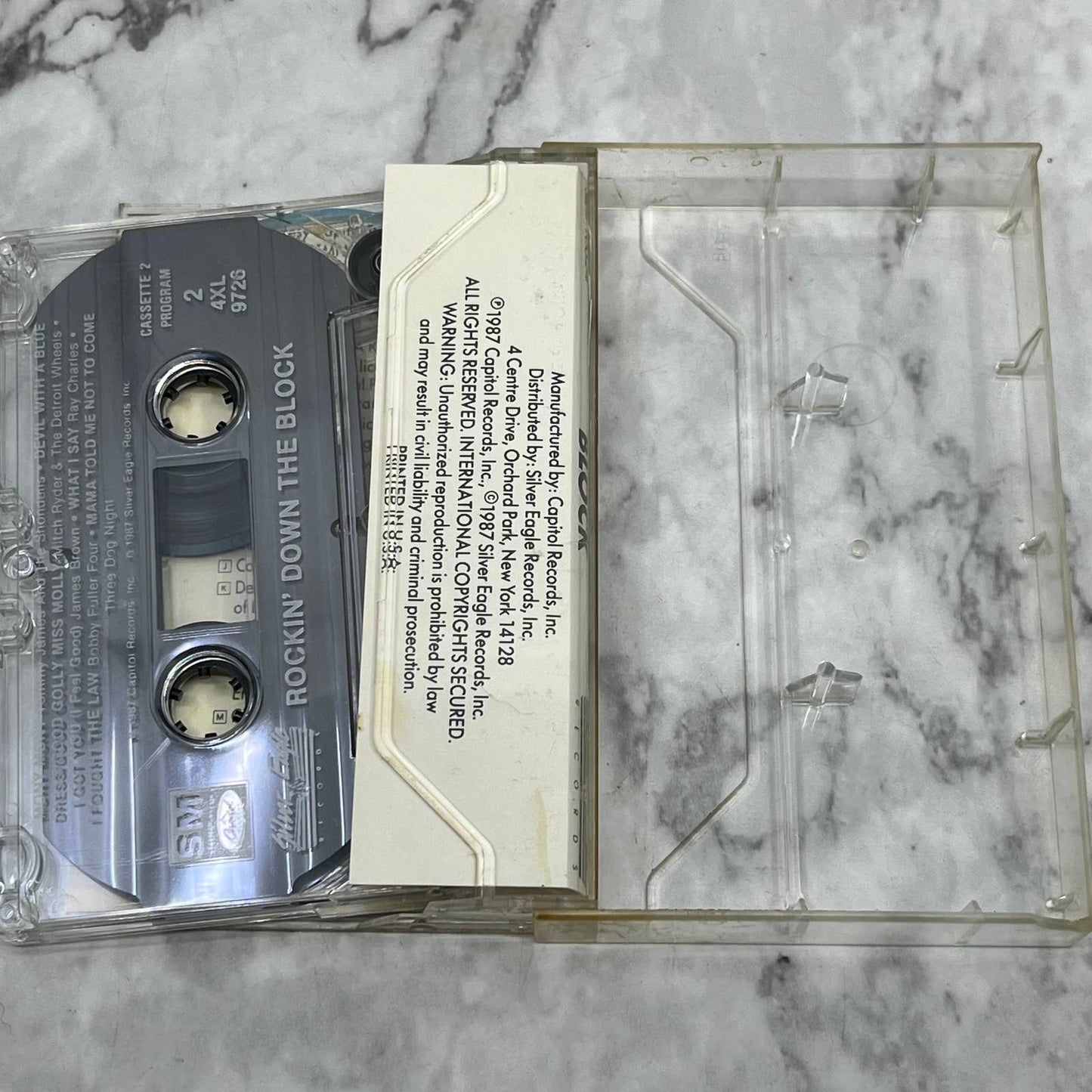 Rockin Down The Block TAPE 1 Various Artists Compilation Cassette Tape TJ6-78