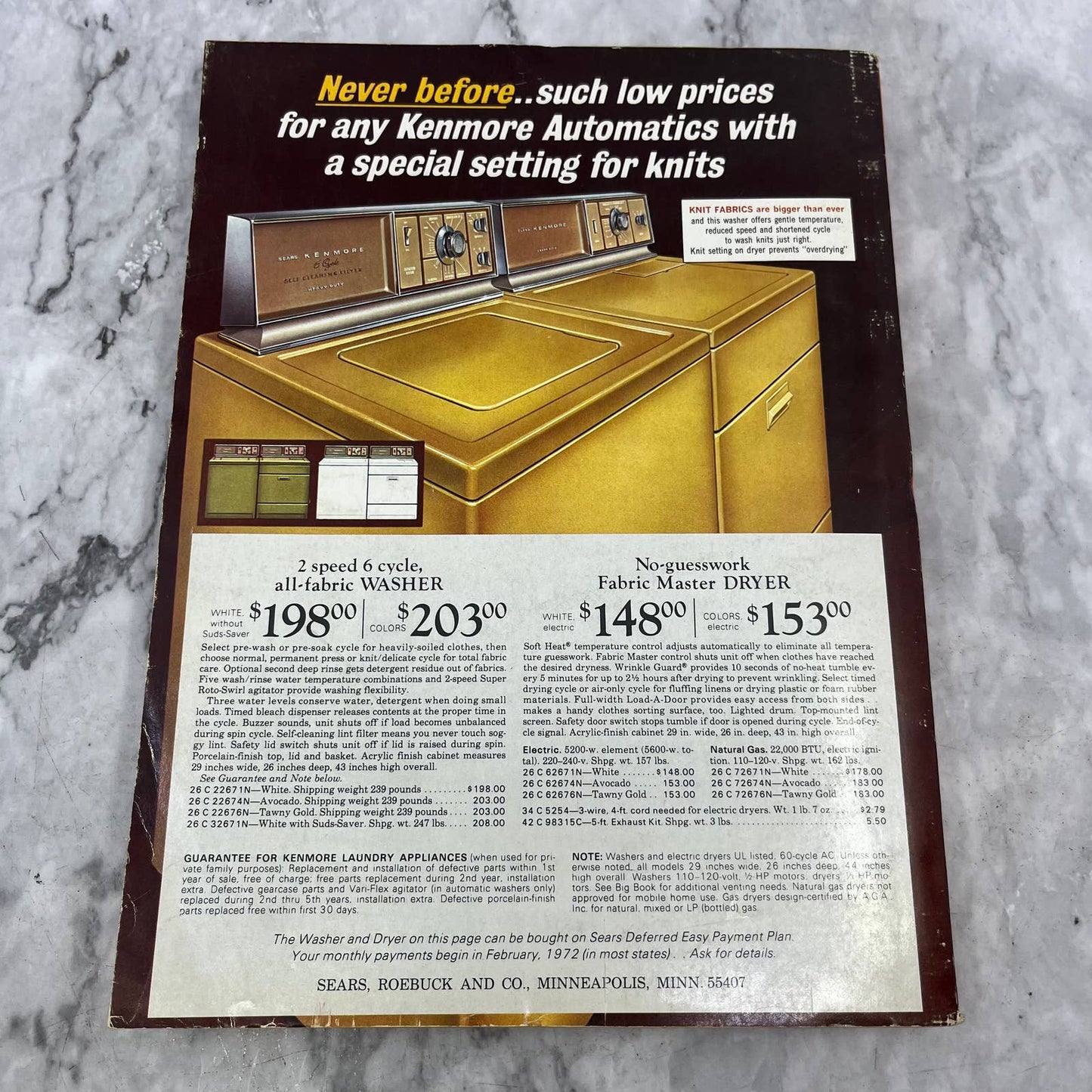 Sears Christmas Wish Book Catalog 1971 Toys Gifts Dolls Barbie GI Joe Clothes S3