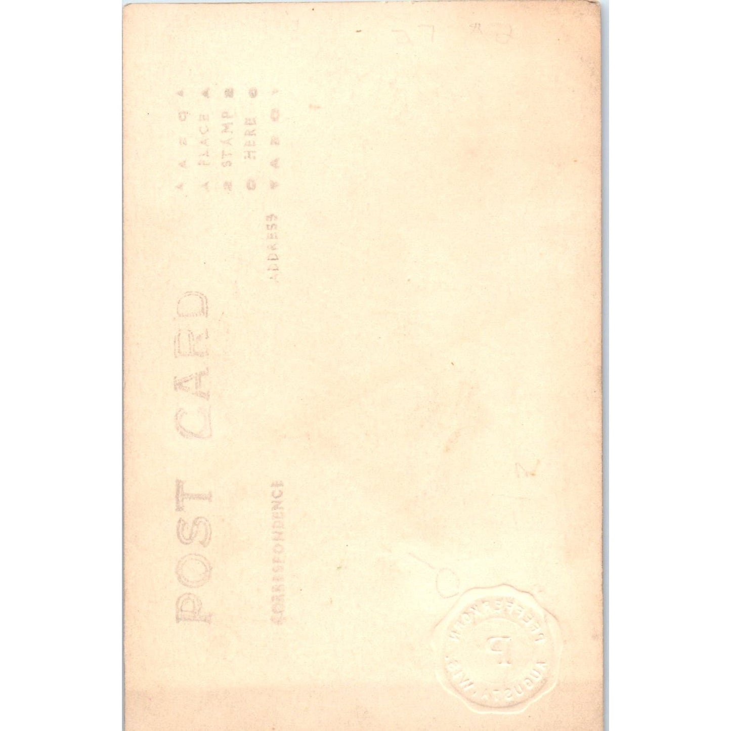 Cross Eyed Boy With Glasses Pfefferkorn August WI RPPC Real Photo Postcard PB1