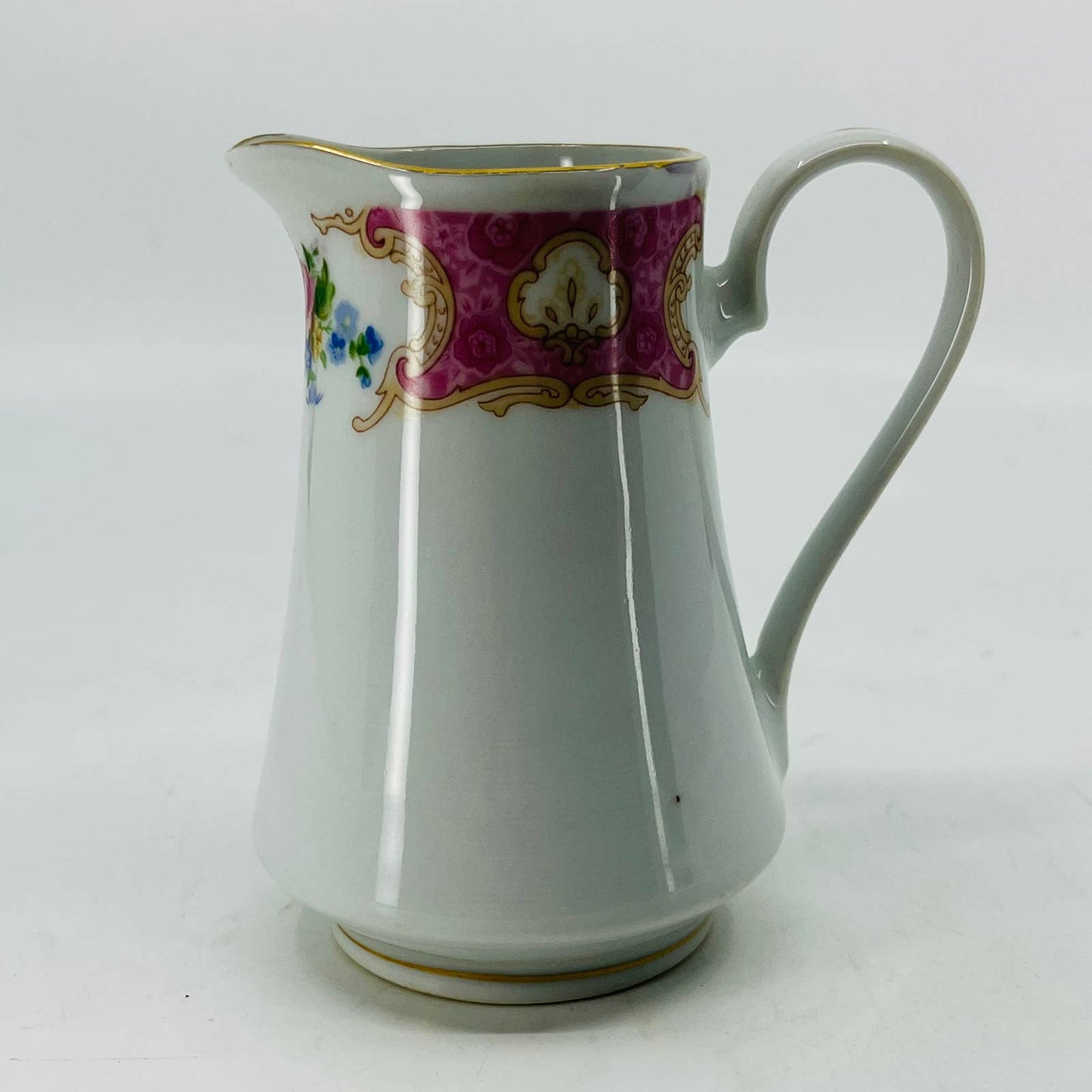 Remington Red Sea Fine China Spring Garden Roses Creamer 4.5” TC9