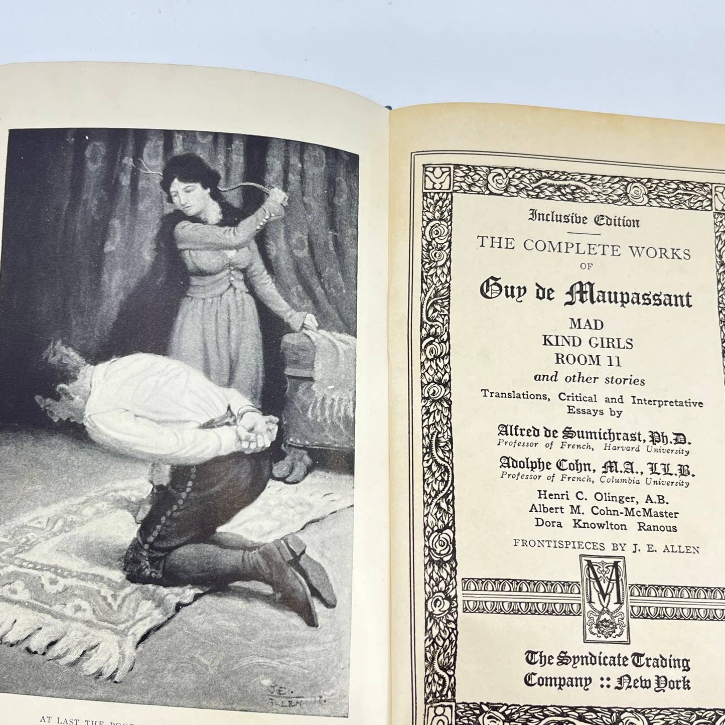 1917 Guy de Maupassant Mad - Kind Girls - Room 11 & Other Stories TF2