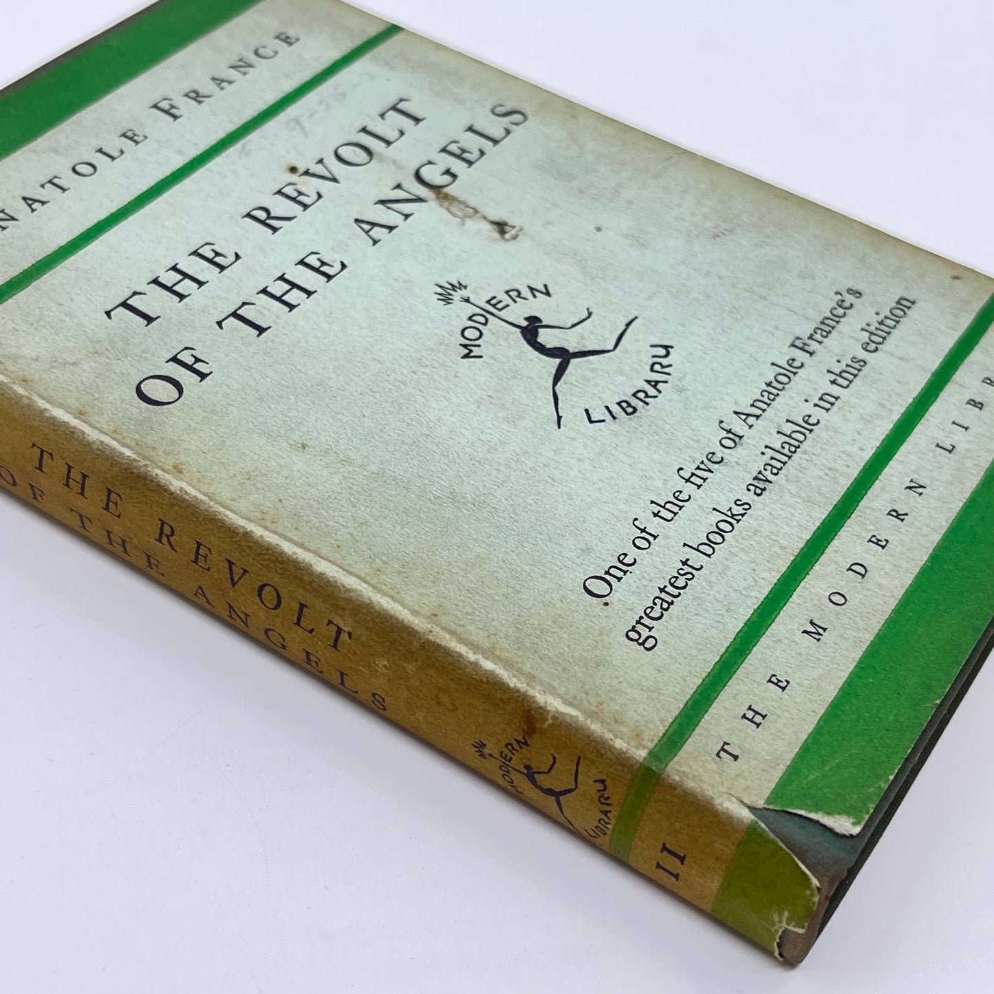1928 The Revolt of the Angels Anatole France First Modern Library Edition TF2