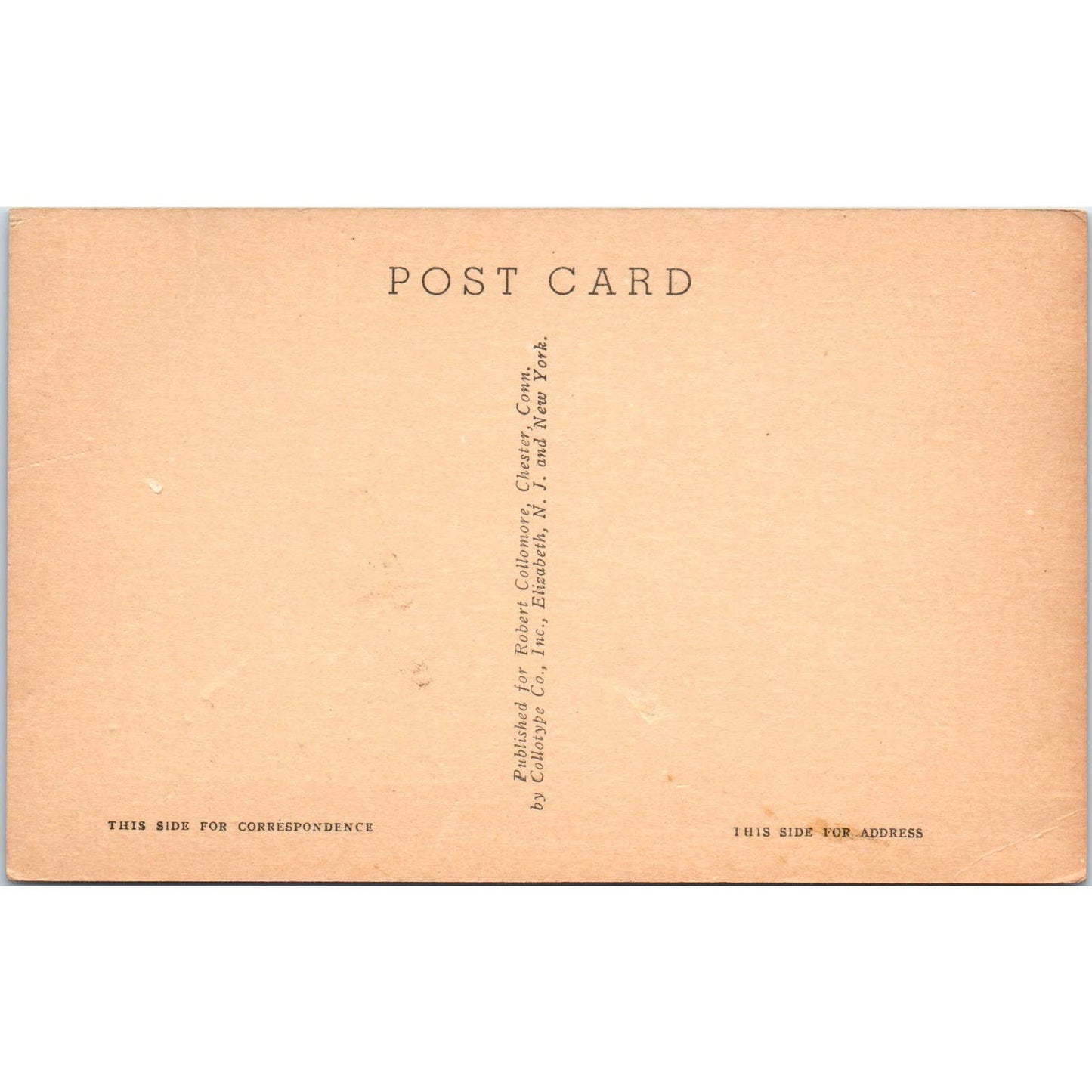 Old Warner House Malcolm Brooks Chester Conn Original Postcard TK1-P1