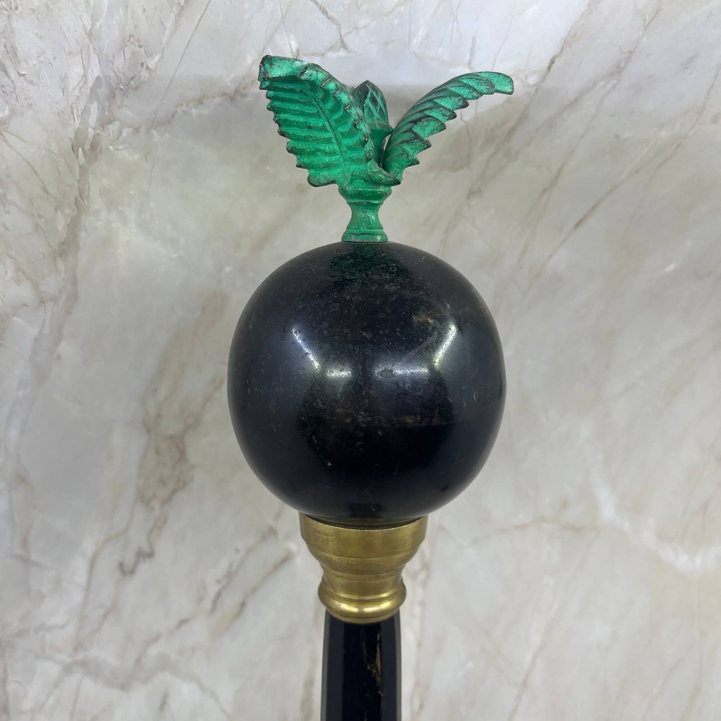 Gran Tour Style Metal Tall French Empire Neo-Classical Obelisk Statuette