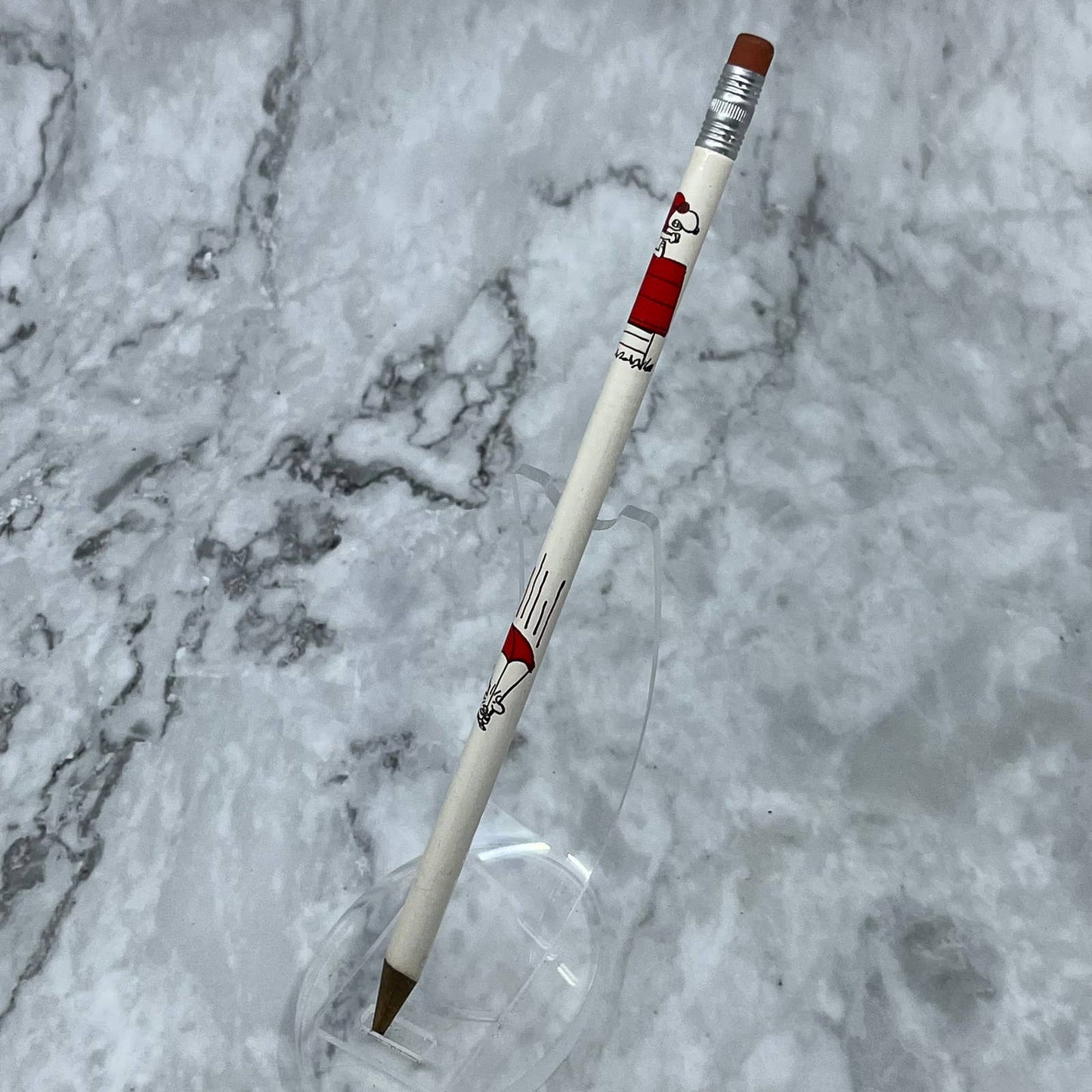 Vintage Pencil 1950 Peanuts Charlie Brown Snoopy Woodstock Red Baron SF1