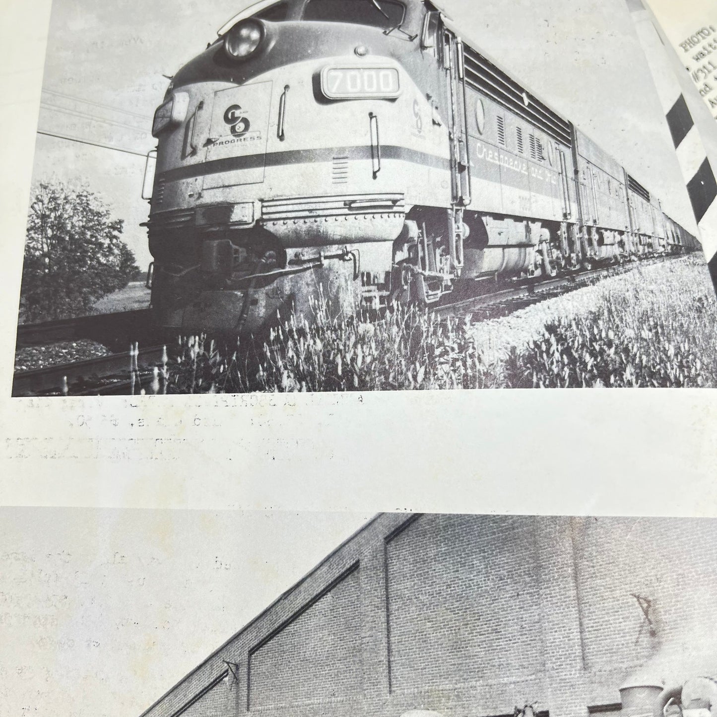 1974 Nov Chesapeake and Ohio Historical Newsletter C&O RR Thomas Dixon WV M1-2
