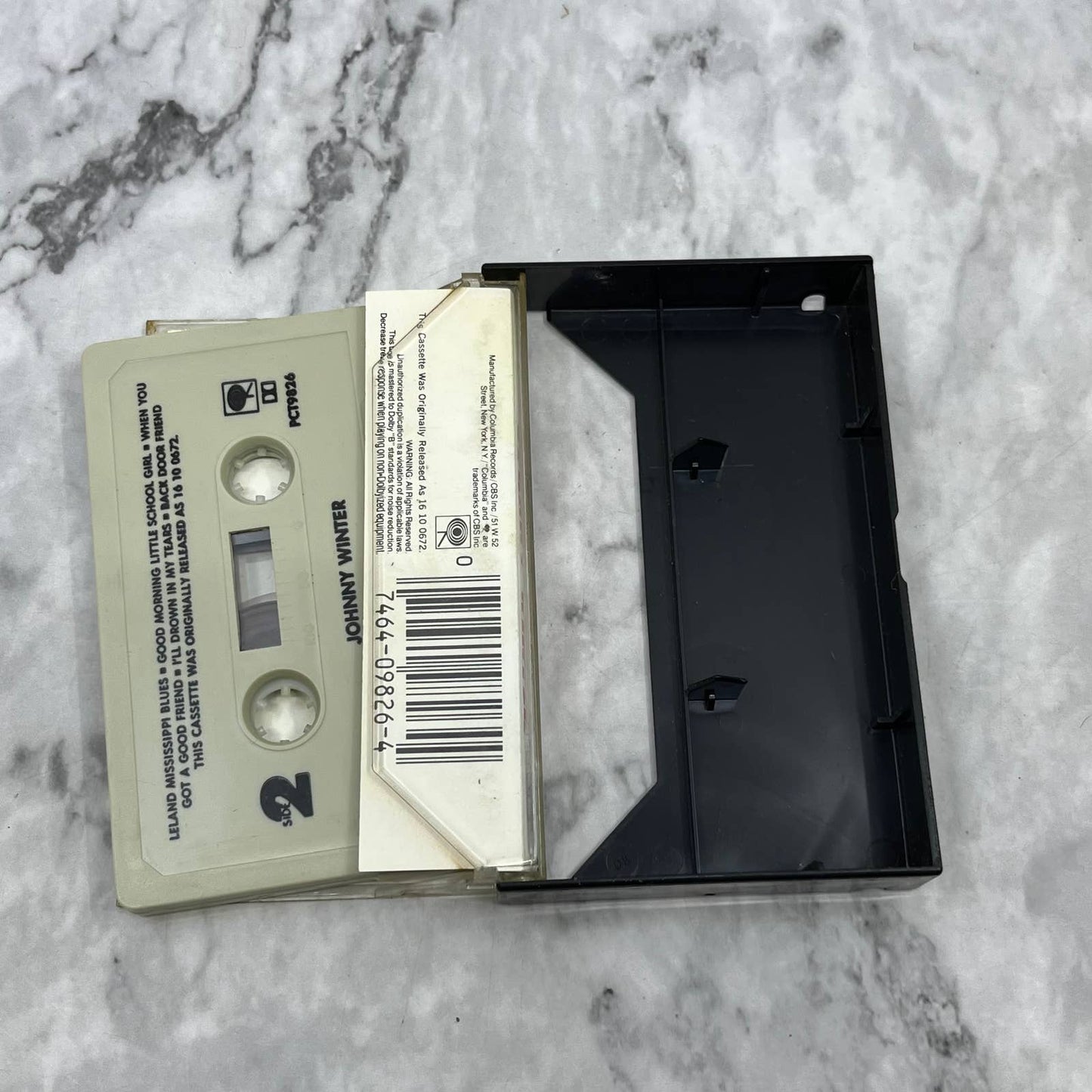 Johnny Winter - Self Titled - Cassette Tape TC7-42