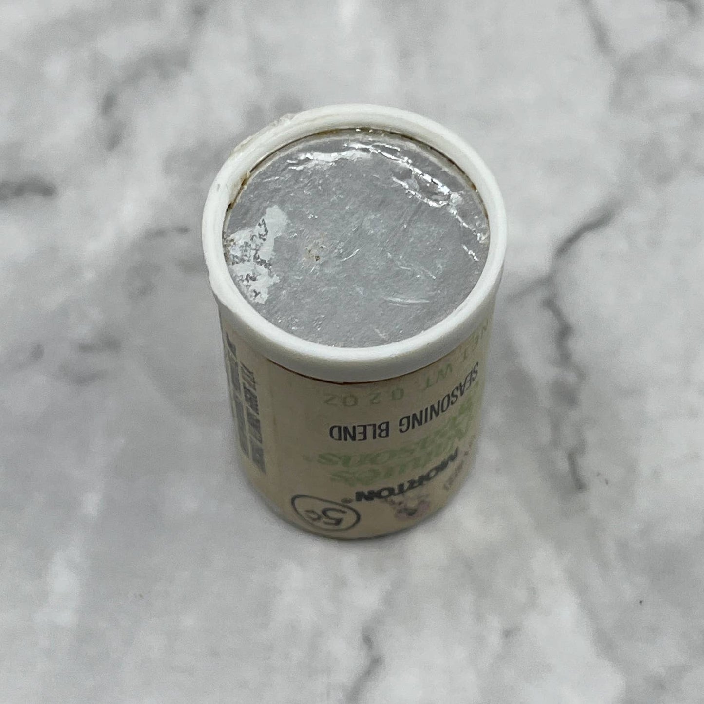 Vintage Morton Salt Mini Shaker 1.25" Nature’s Seasons Blend Advertisement SE7