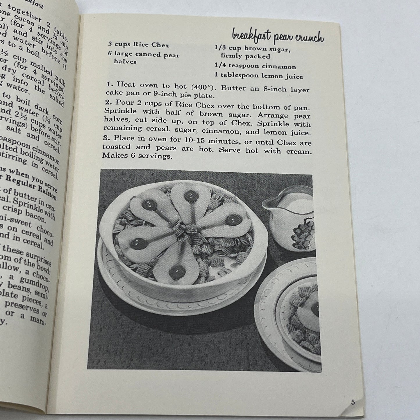 1950s Ralston Purina Company St Louis MO Recipes From Checkerboard Square V40-4