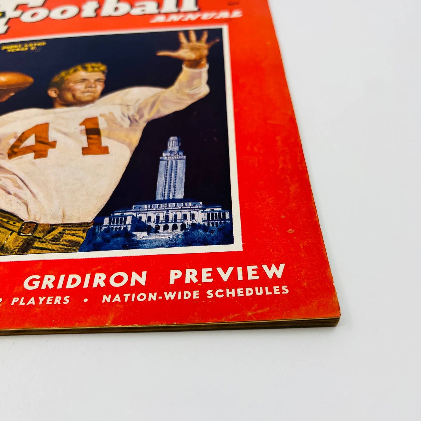 Illustrated Football Annual 1947 Magazine Bobby Layne Texas EXCELLENT BA3