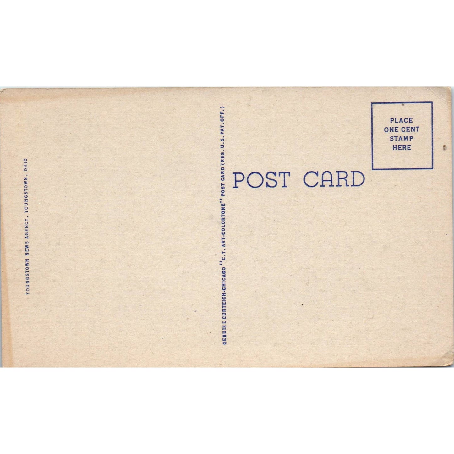 The Rapids at the Old Mill Idora Park Youngstown Ohio Original Postcard TK1-P1