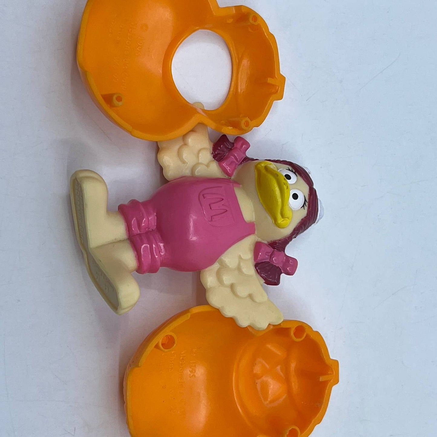 1995 McDonalds Halloween BIRDIE Figure Pumpkin Snap-On Costume SE3