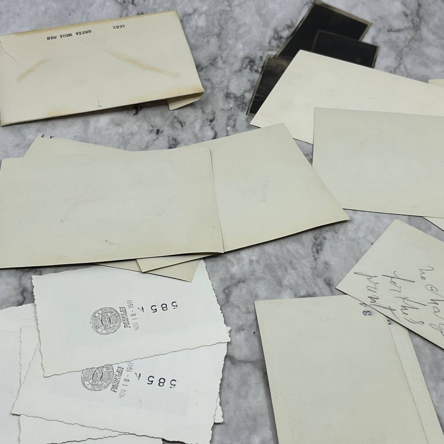 1930s Collection of Photos & Negatives Views of New York City TJ9-PG6