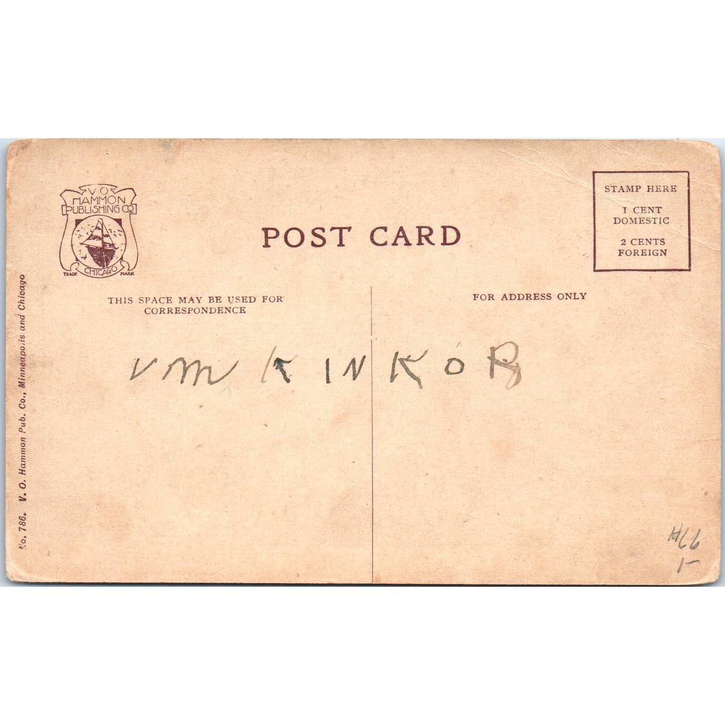 Gate Ajar Como Park St. Paul Minnesota c1910 Original Postcard TK1-P20