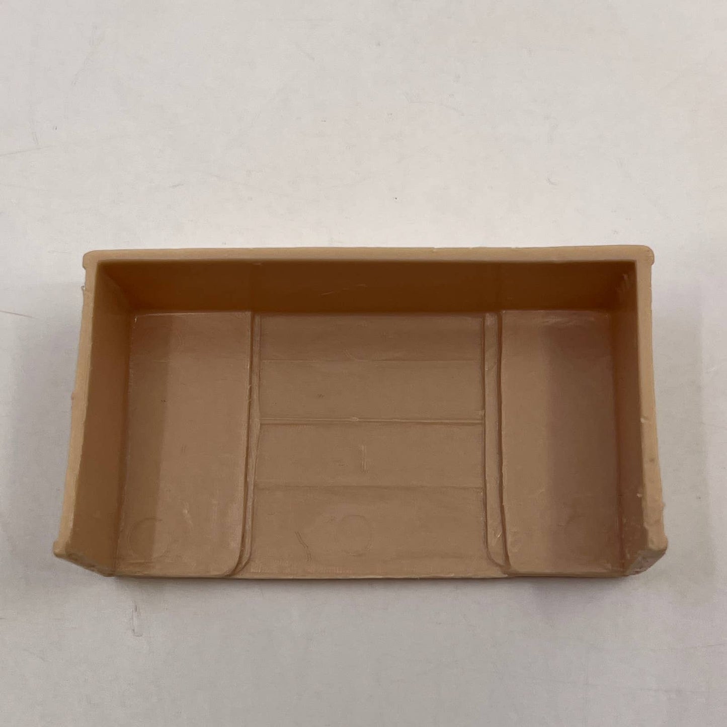 Marx Dollhouse Tan Buffet Dresser Furniture Unbranded Vintage TC1