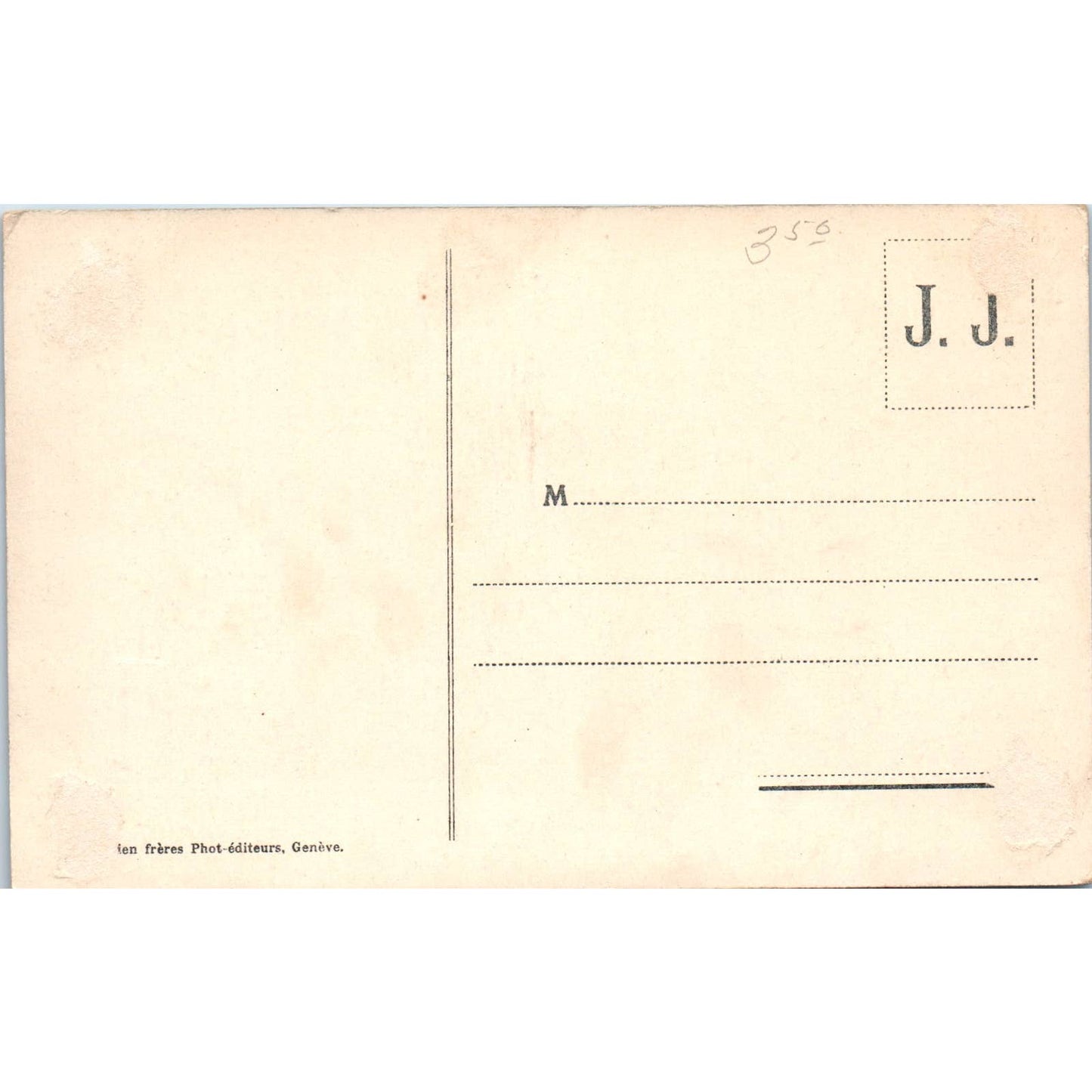 Grand Saint Bernard Dogs French c1910 Original Postcard TK1-27