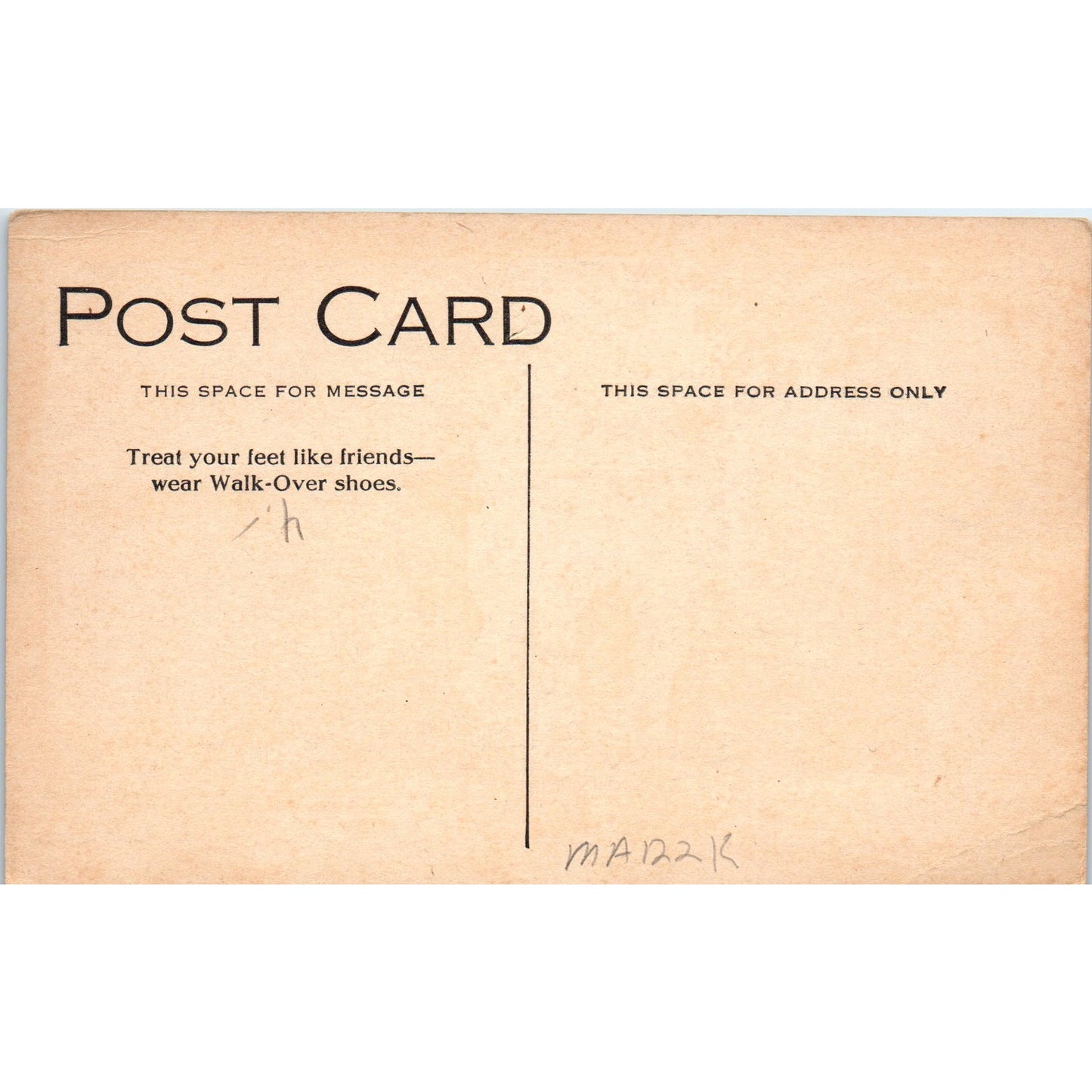Walk-Over Shoes The Harvest Feast Pilgrims c1910 Advertising Postcard P1-14
