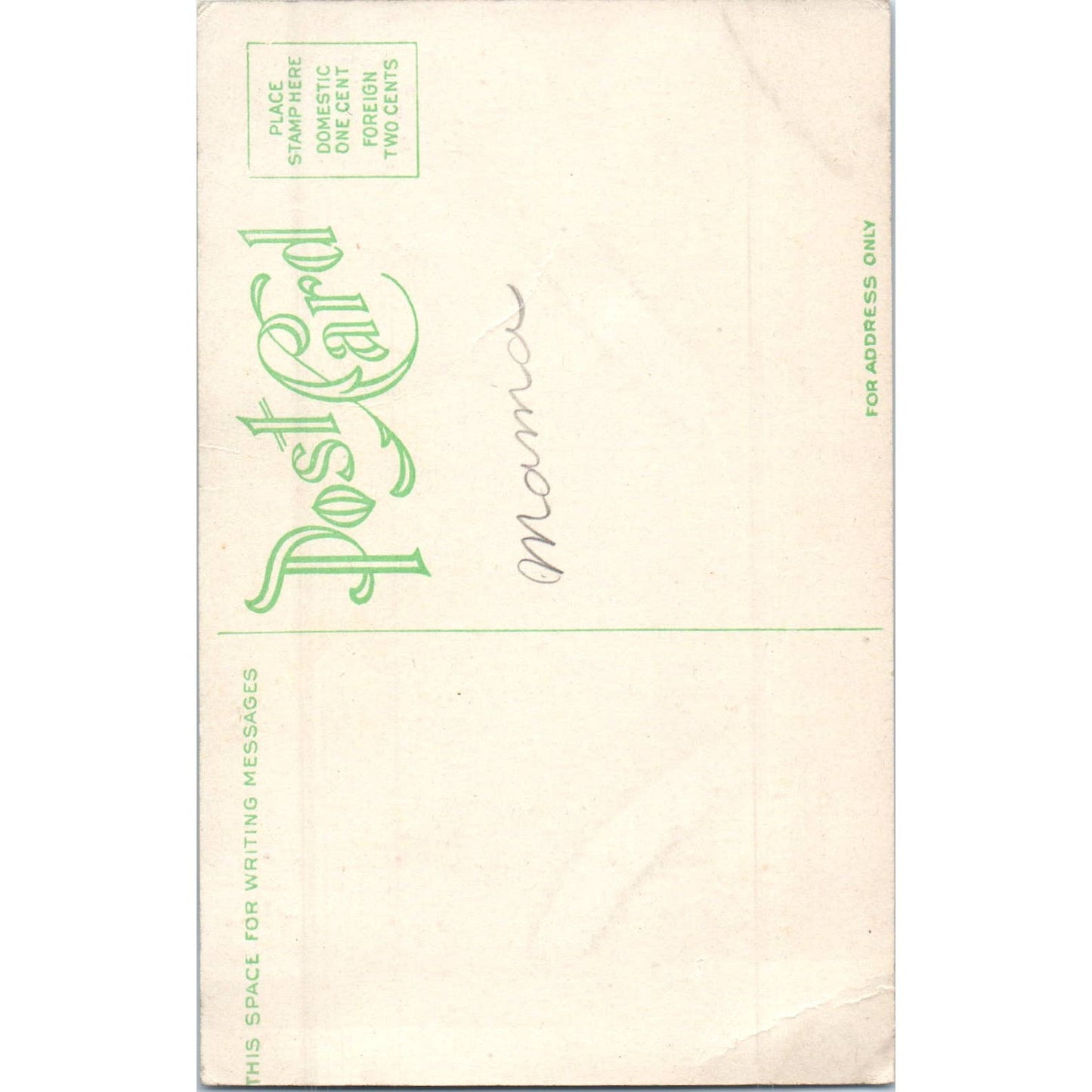 Hot Springs - Yellowstone Park Original Postcard TK1-P14