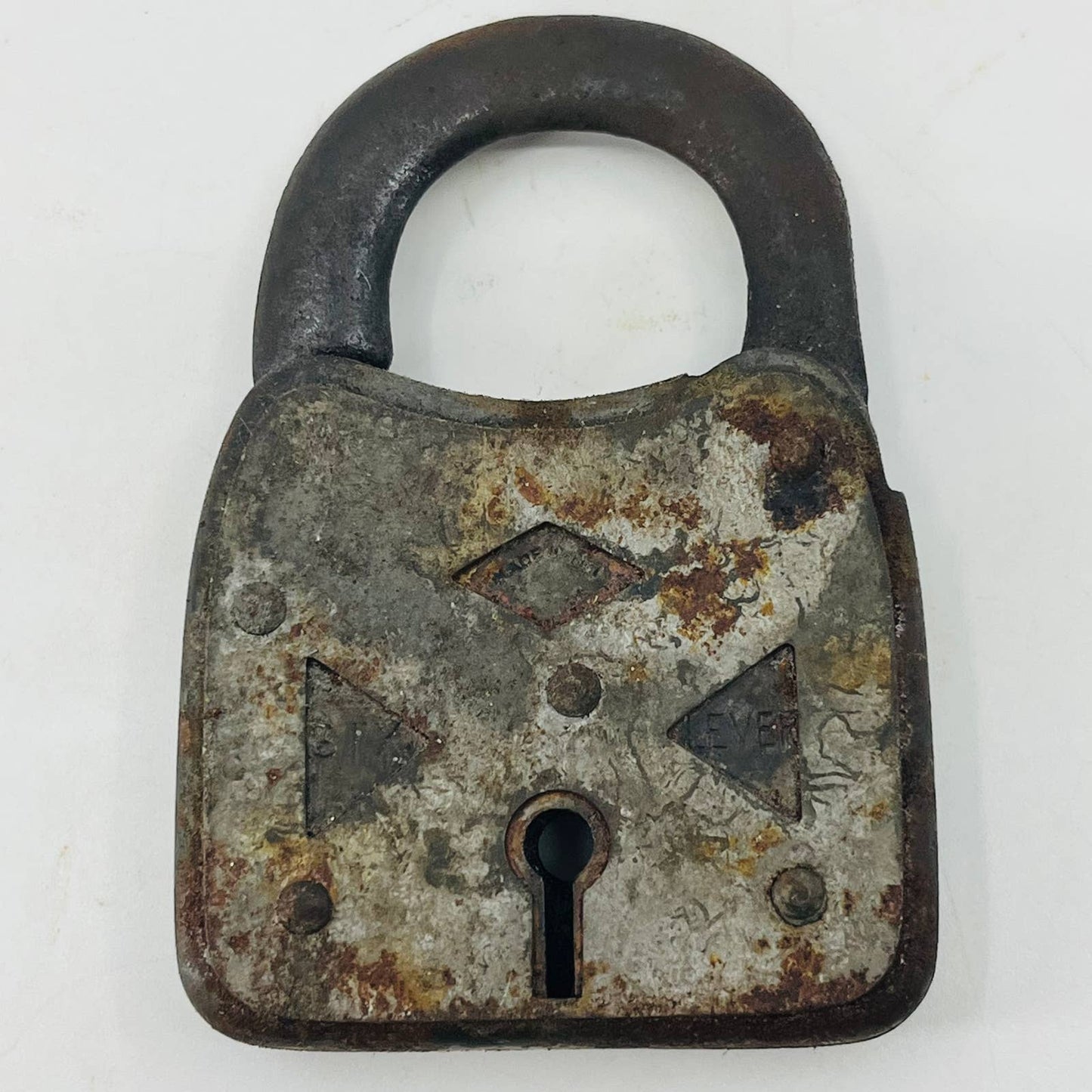 Vintage Six Lever USA Lock Padlock No Key SA8