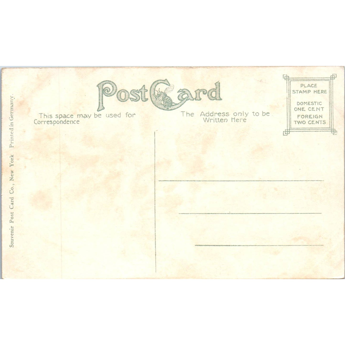 Antique Postcard Sparrow Jack's Home Germantown PA TD9-P1