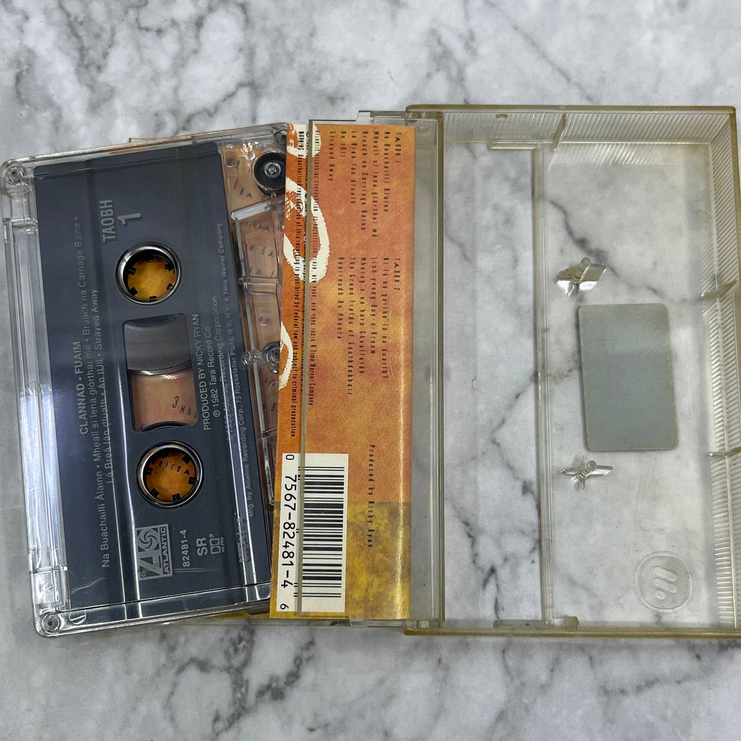 Fuaim by Clannad (Cassette, Mar-1993, Atlantic (Label)) Cassette Tape TJ3-8