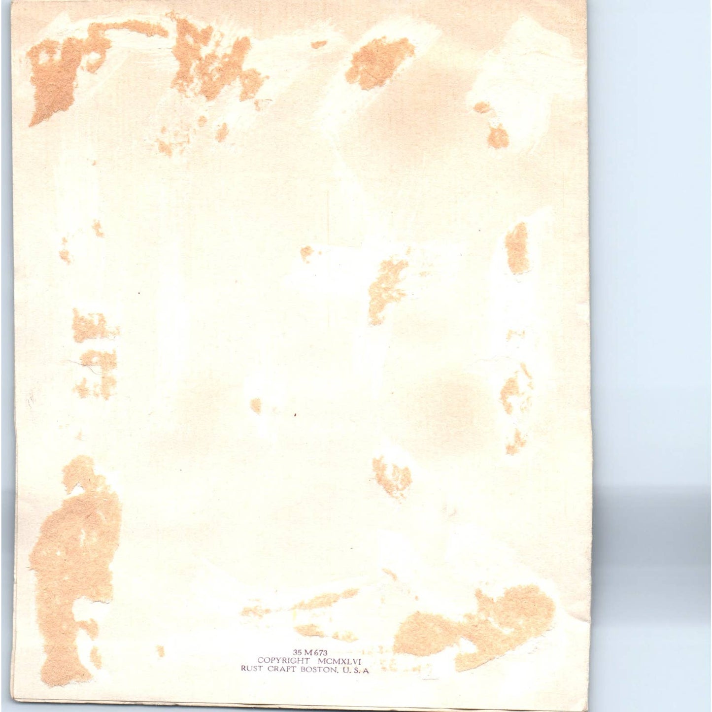 1940s Rust Craft Mother's Day Card Nana Bickford Rollins Illustrated SF2