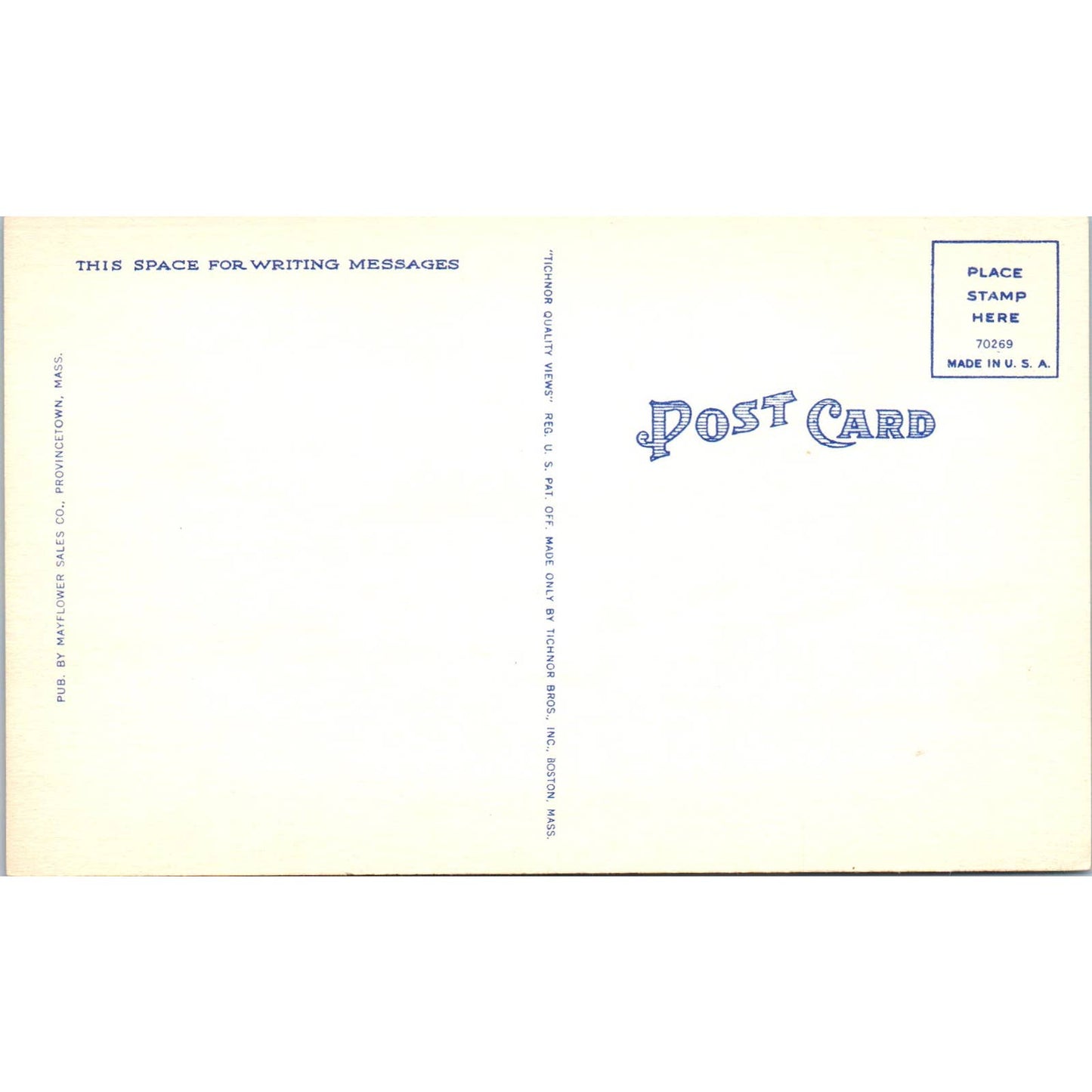 US Coast Guard Station Race Point Provincetown Maine - Original Postcard TJ7-RP1