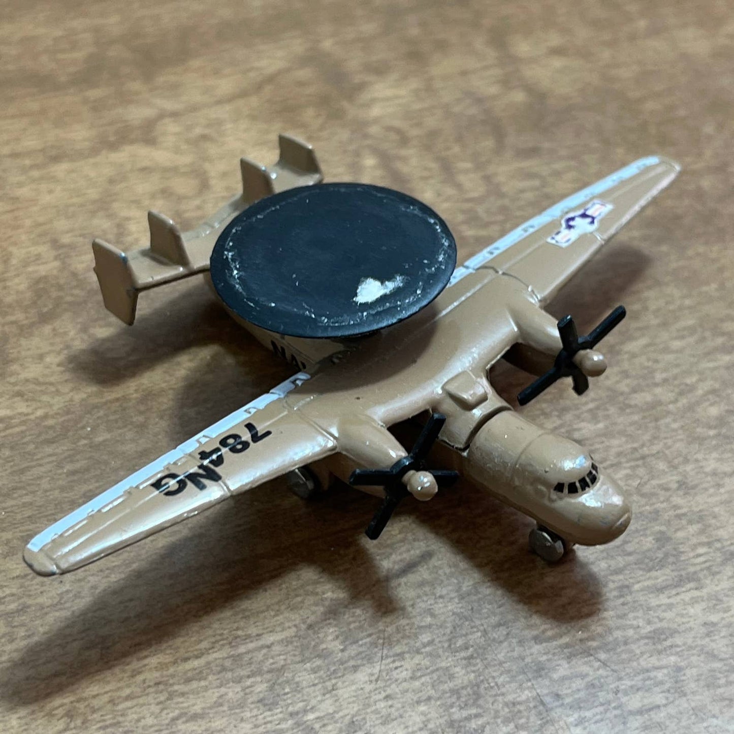 Navy Northrop Grumman Die Cast Metal Airplane 784NG E-2A A117 Hawkeye 2.5" TG8