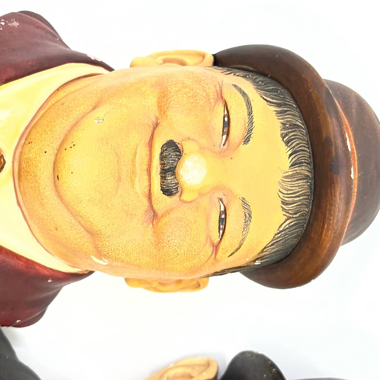 Bossons Laurel & Hardy Legend Products Chalkware Heads- 1984 TC8