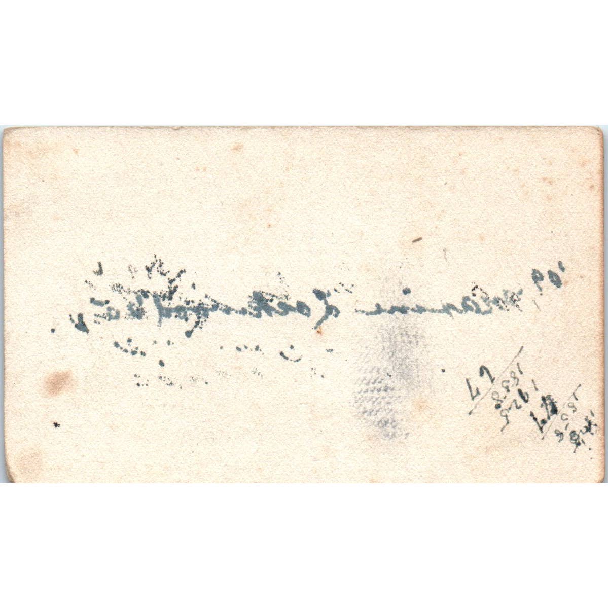 The Franklin National Bank Franklin NH Christmas Blotter Card TK2-CC